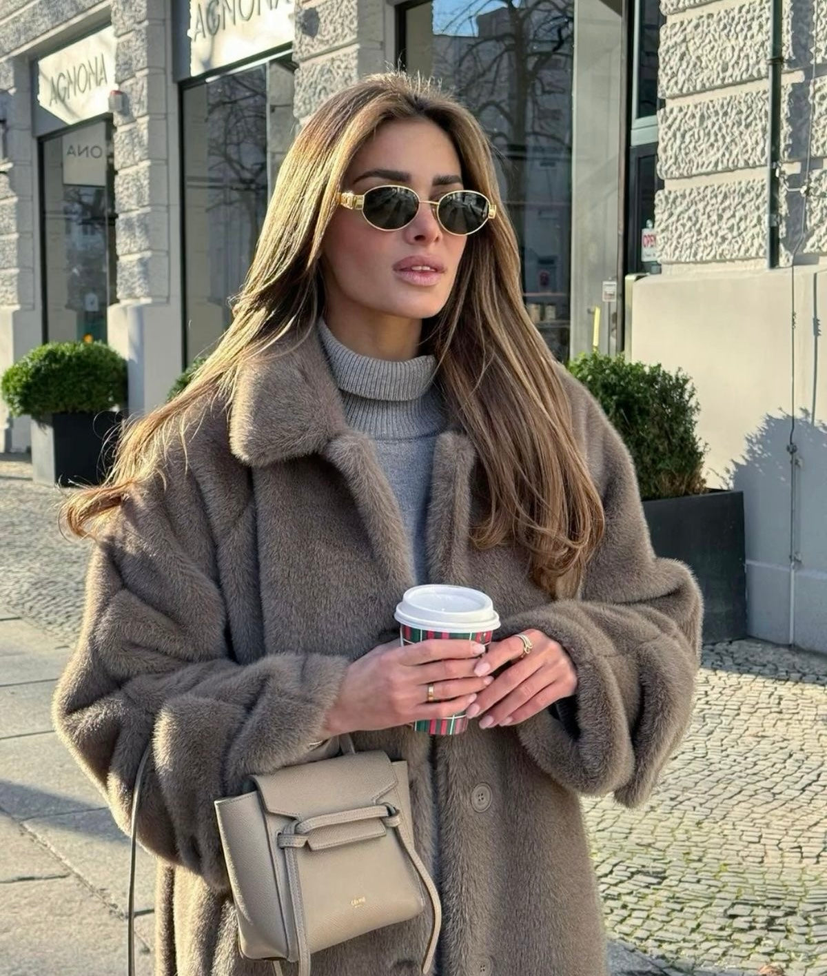 Ilaria | Occhiali da Sole Donna Oro Retrò con Lenti UV400 5