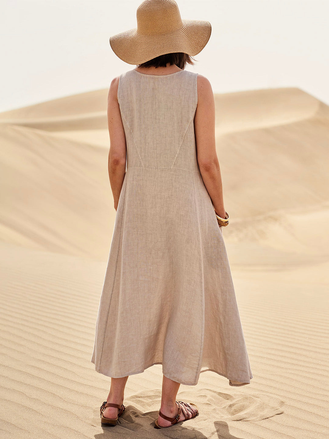 Isaline | Abito Donna in Cotone Leggero con Tasche 1