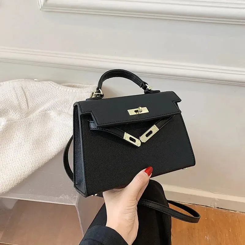 Jasmine | Borsa Tracolla Donna Elegante in Pelle Nera 1