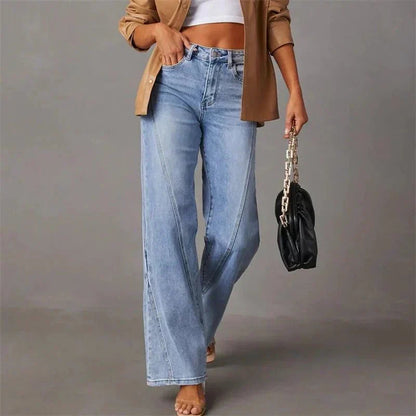 Jeans Eleganti a Zampa da Donna | Denim Premium 0