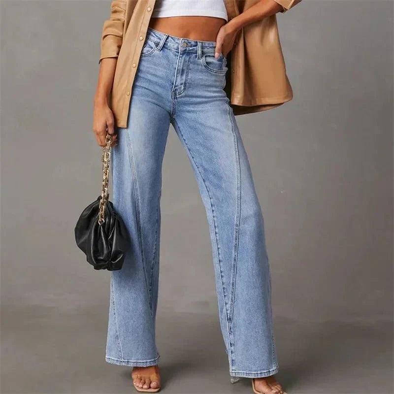 Jeans Eleganti a Zampa da Donna | Denim Premium 1