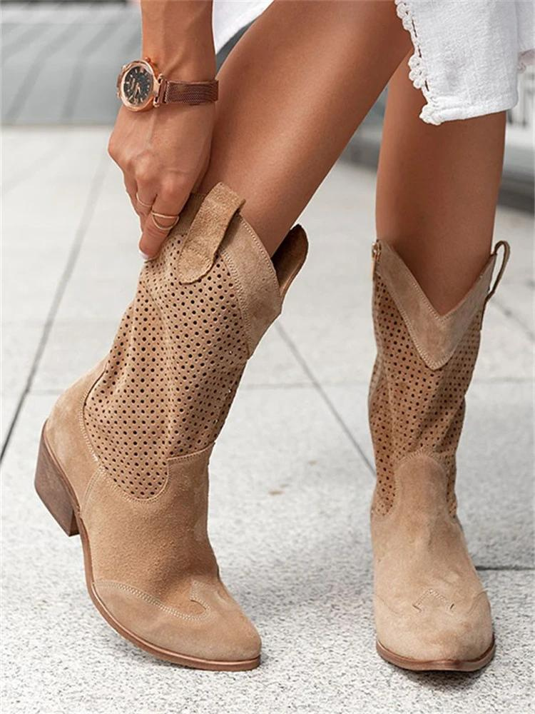 Josiane – Stivali da cowboy eleganti e di tendenza per donna 5