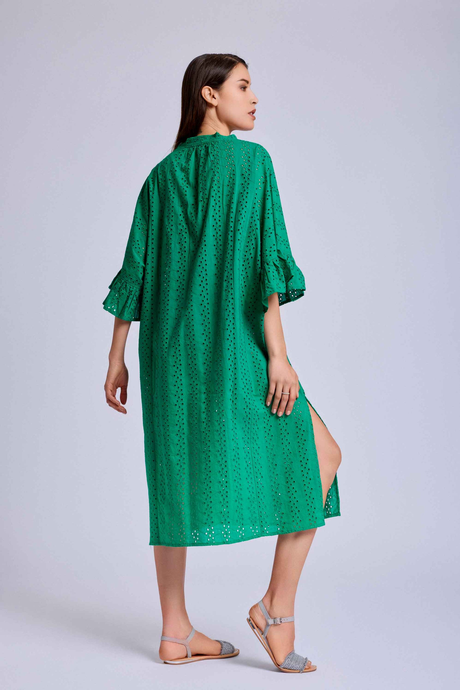 Layla | Abito Elegante con Ricami Artigianali in Pizzo Sangallo 1