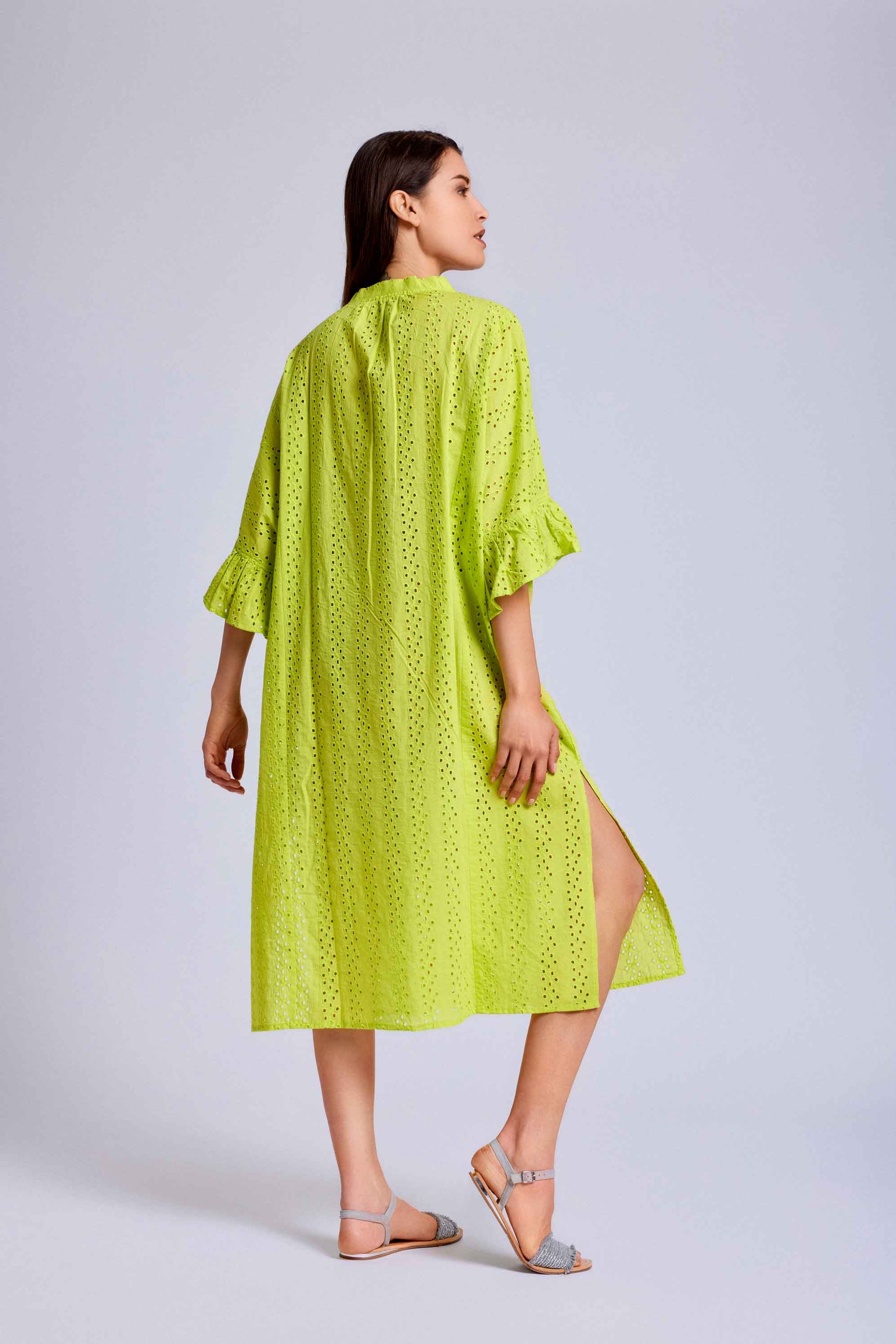 Layla | Abito Elegante con Ricami Artigianali in Pizzo Sangallo 5