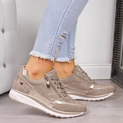 Liora | Sneakers Donna Traspiranti con Cerniera e Suola Antiscivolo 1