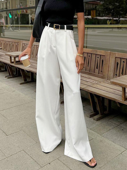 Luna Pantaloni Donna Larghi | Casual Eleganti 0