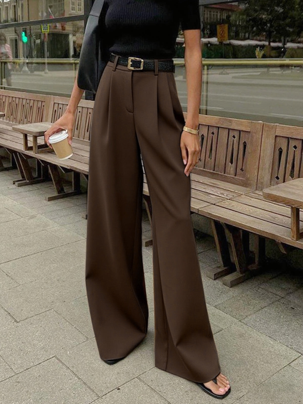 Luna Pantaloni Donna Larghi | Casual Eleganti 11
