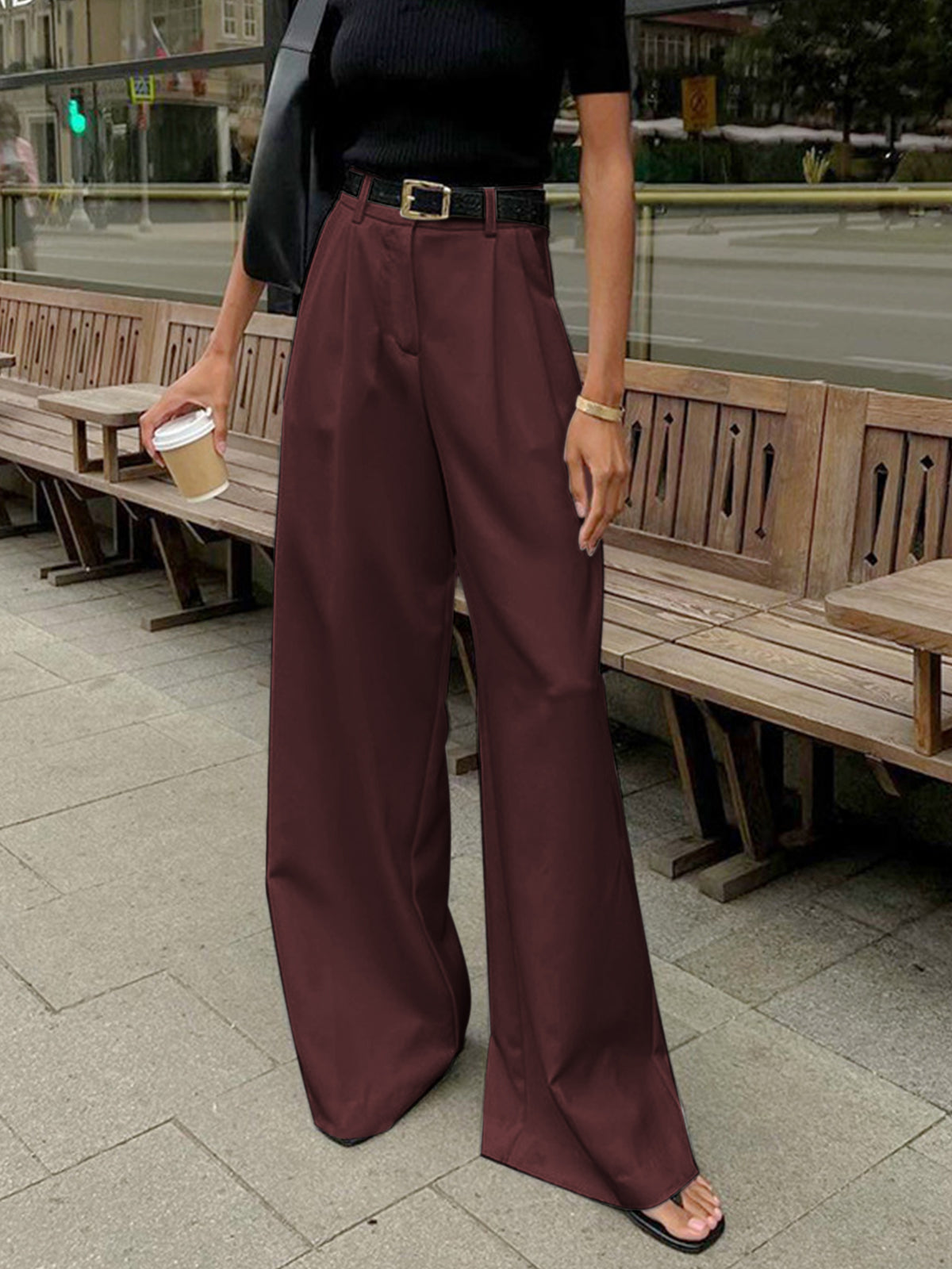 Luna Pantaloni Donna Larghi | Casual Eleganti 14