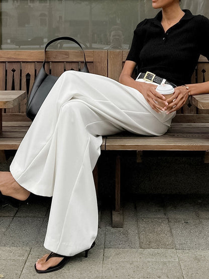 Luna Pantaloni Donna Larghi | Casual Eleganti 2