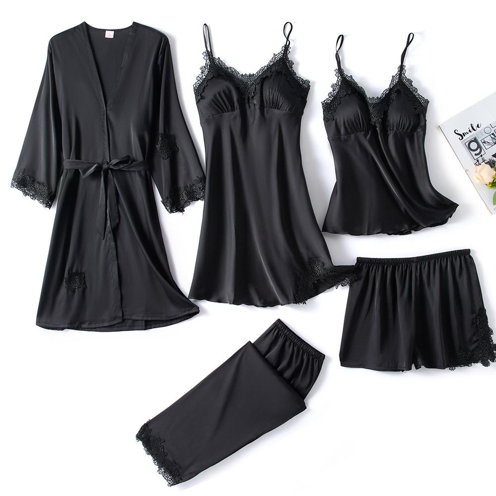 Lunaria | Pigiama da Donna Elegante con Camicia e Pantaloni Fluido 1