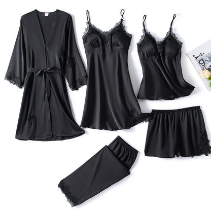 Lunaria | Pigiama da Donna Elegante con Camicia e Pantaloni Fluido 1