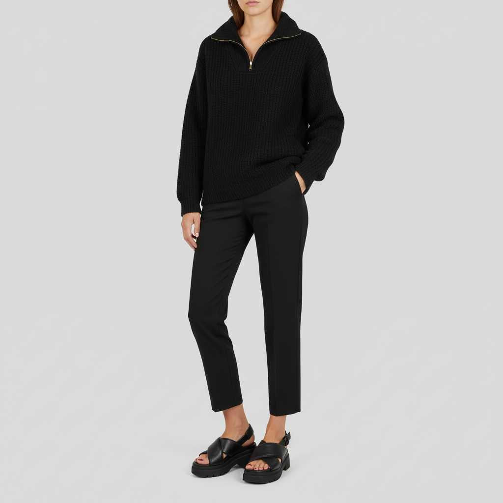Maglione Dafina con Scollo a V | Maglione Donna Elegante