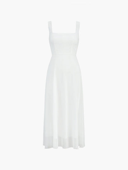 Marie | Elegante abito midi a trapezio – Raffinatezza senza tempo 1