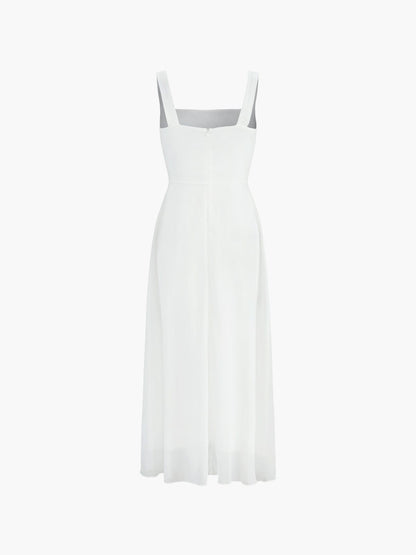 Marie | Elegante abito midi a trapezio – Raffinatezza senza tempo 2