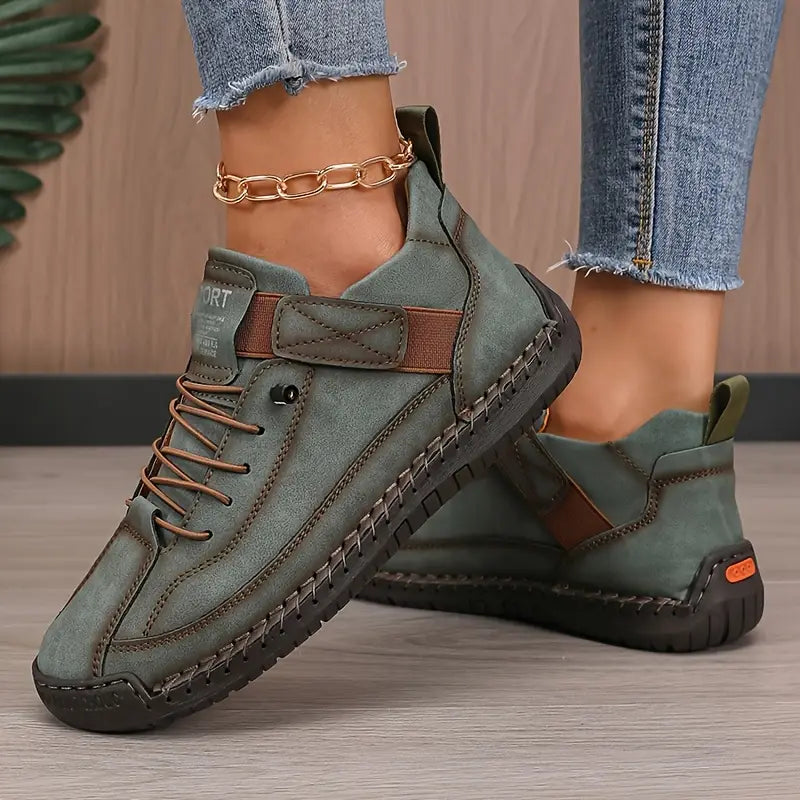Marley | Sneakers Donna in Pelle Leggera con Suola Ammortizzante 4