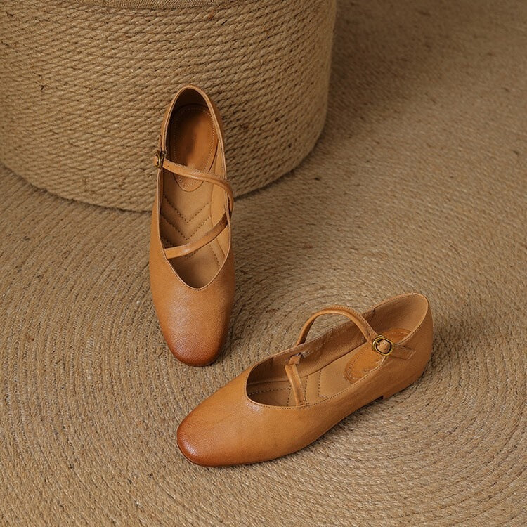 Mira Scarpe Mary Jane | Eleganza Donna in Pelle Nera 2