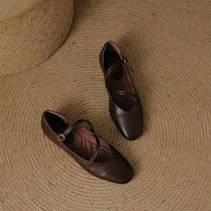 Mira Scarpe Mary Jane | Eleganza Donna in Pelle Nera 7