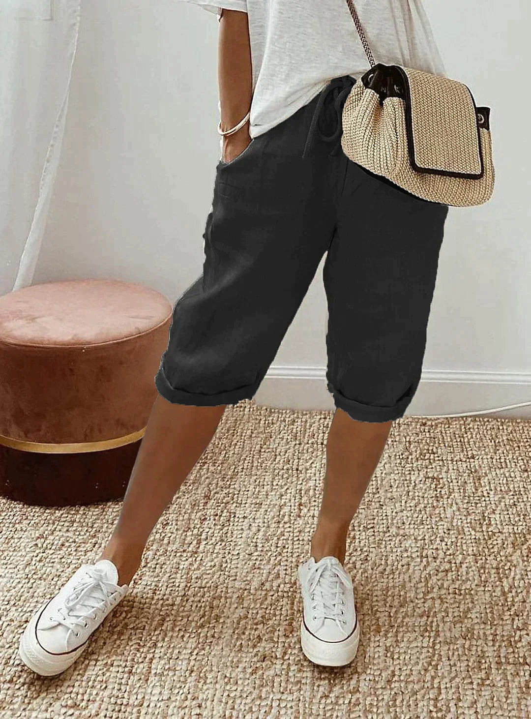 Mira | Pantaloni Donna Eleganti in Lino Leggero 1
