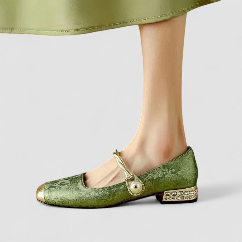 Mira | Scarpe Mary Jane Donna Eleganti con Cinturino Regolabile e Tacco Basso 1
