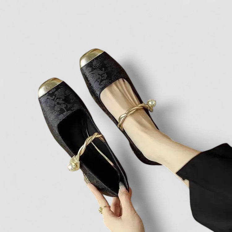 Mira | Scarpe Mary Jane Donna Eleganti con Cinturino Regolabile e Tacco Basso 7