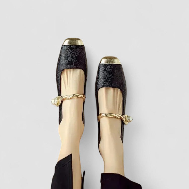 Mira | Scarpe Mary Jane Donna Eleganti con Cinturino Regolabile e Tacco Basso 8