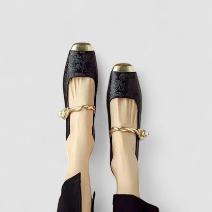Mira | Scarpe Mary Jane Donna Eleganti con Cinturino Regolabile e Tacco Basso 8