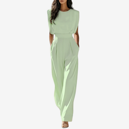Mira | Tuta Elegante Donna con Cintura Definita e Gamba Ampia 4