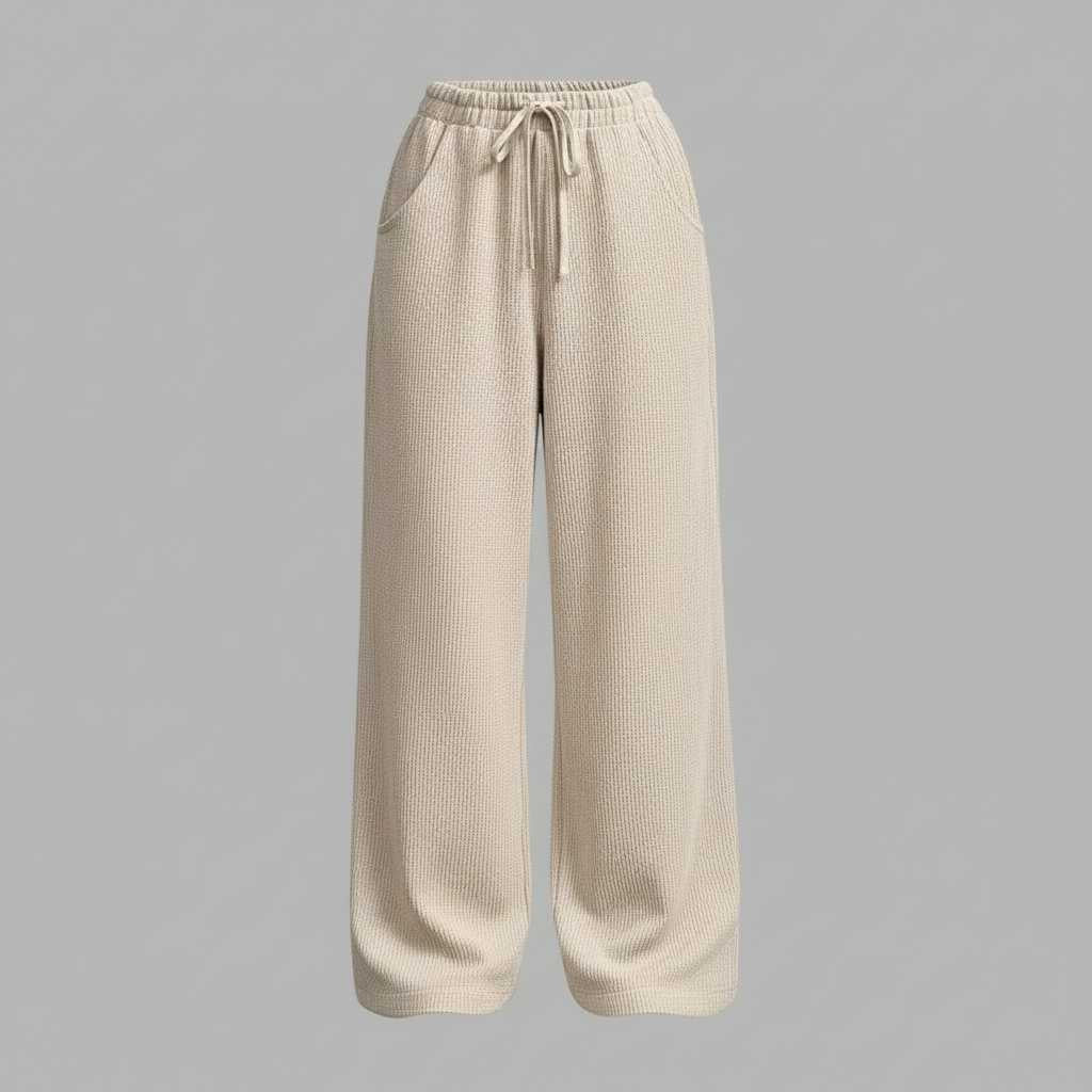 Pantaloni Donna Velluto a Coste Alta Vita | Pantaloni da Donna