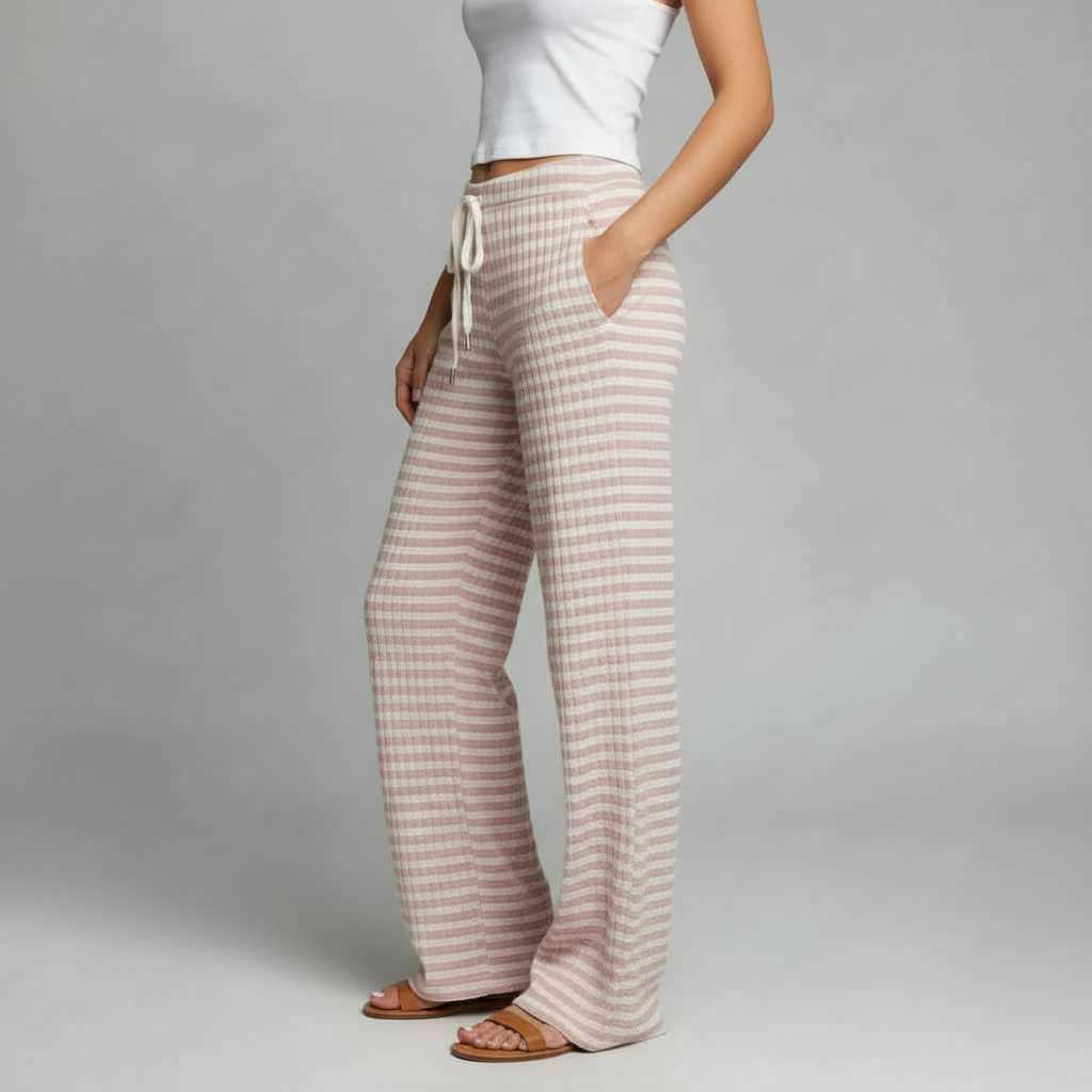 Pantaloni Stringati Chic | Pantaloni Casual da Donna
