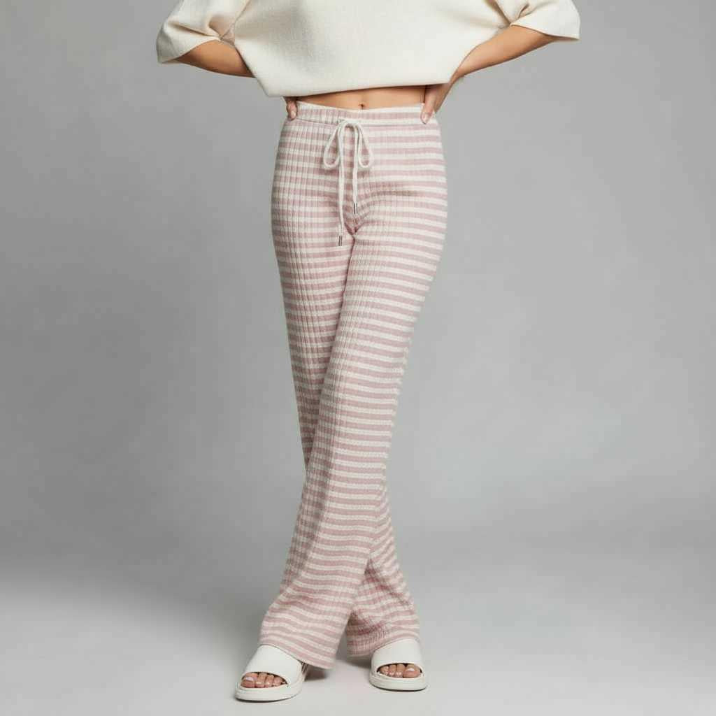 Pantaloni Stringati Chic | Pantaloni Casual da Donna