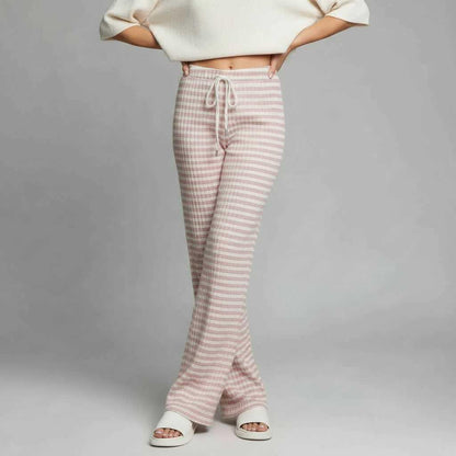 Pantaloni Stringati Chic | Pantaloni Casual da Donna