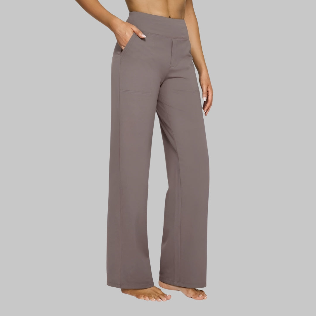 Pantaloni elasticizzati da donna | Vestibilità comoda e antipiega 0