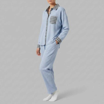 Pigiama Donna Elegante | Set Camicia e Pantaloni