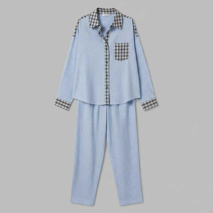 Pigiama Donna Elegante | Set Camicia e Pantaloni