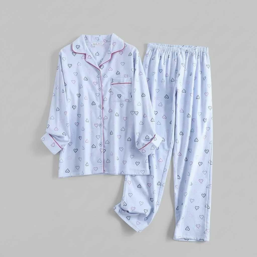 Pigiama Donna Invernale Scozzese | Pigiama Flanella Cotone