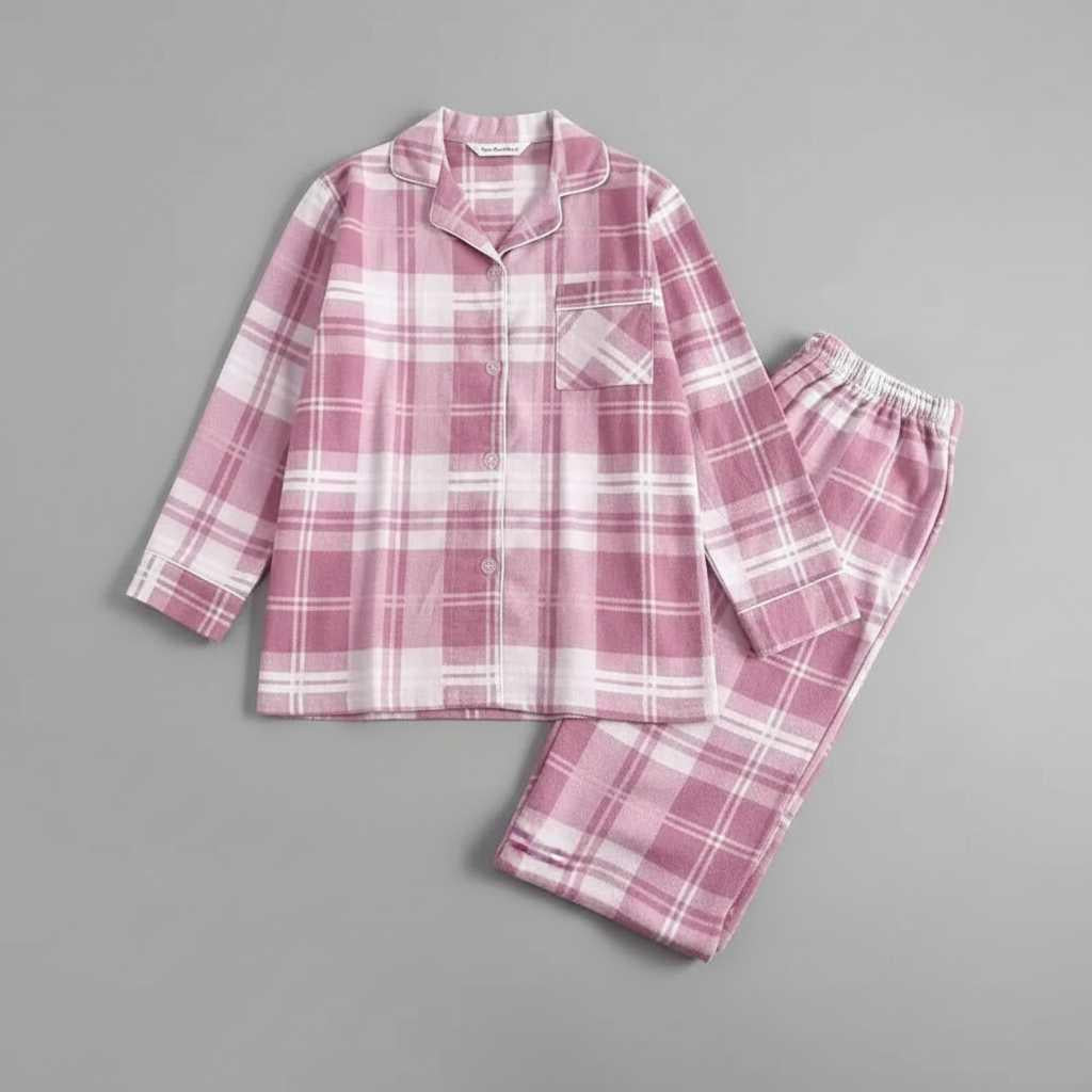Pigiama Donna Invernale Scozzese | Pigiama Flanella Cotone