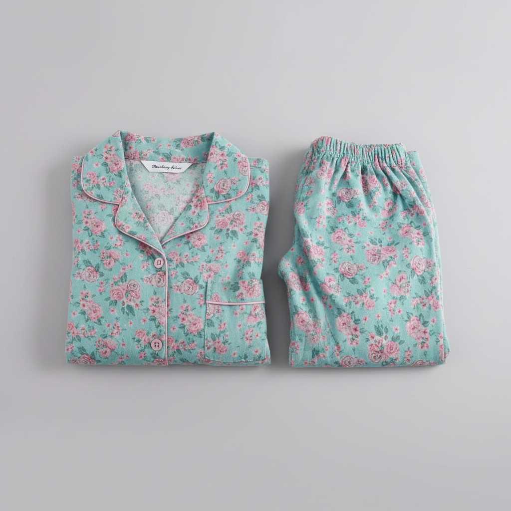 Pigiama Donna Invernale Scozzese | Pigiama Flanella Cotone