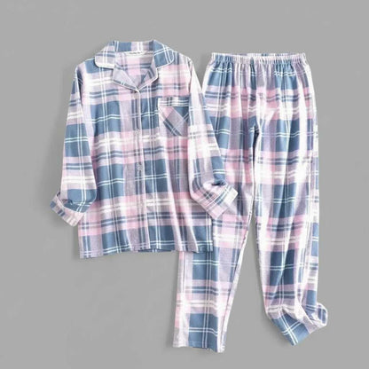 Pigiama Donna Invernale Scozzese | Pigiama Flanella Cotone