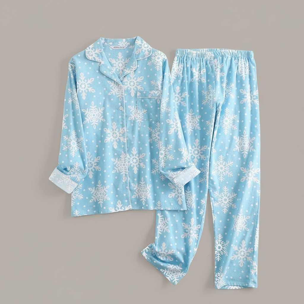 Pigiama Donna Invernale Scozzese | Pigiama Flanella Cotone