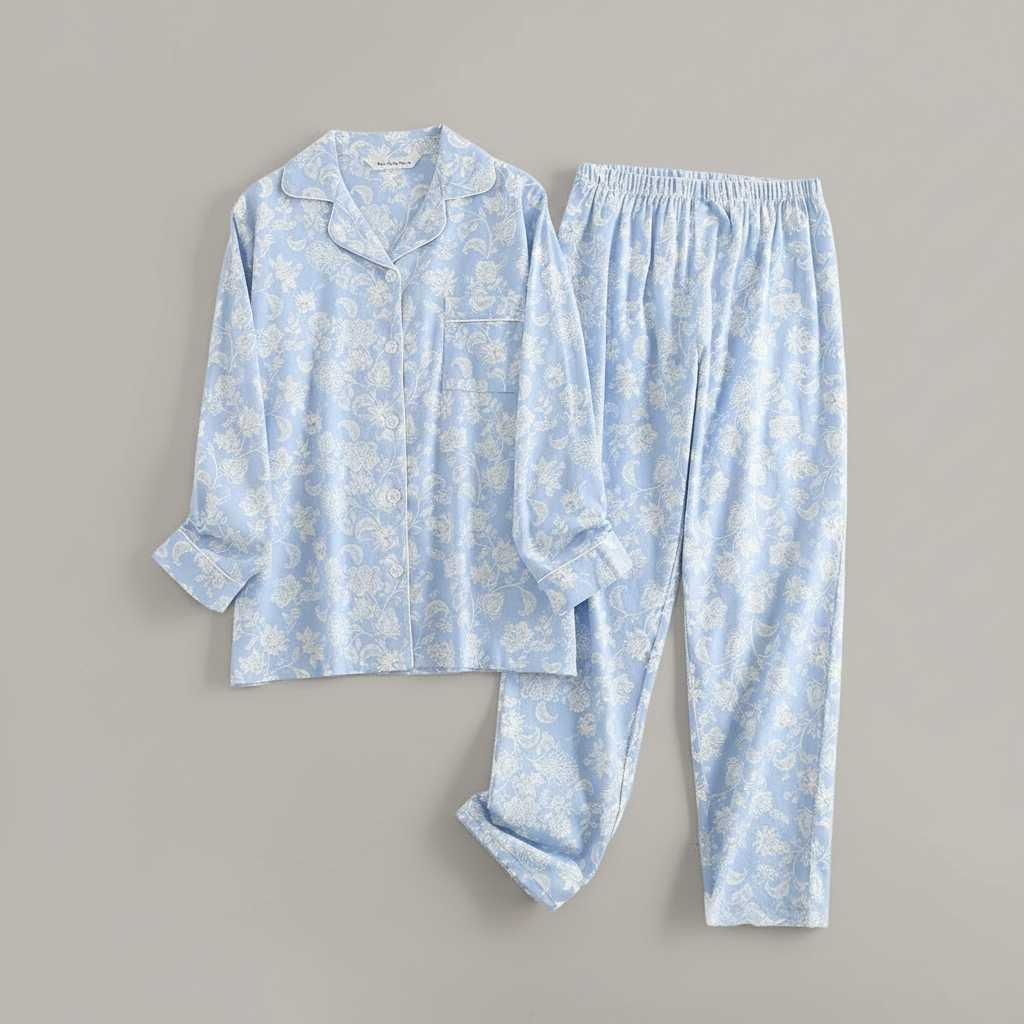 Pigiama Donna Invernale Scozzese | Pigiama Flanella Cotone