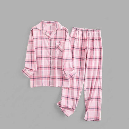 Pigiama Donna Invernale Scozzese | Pigiama Flanella Cotone