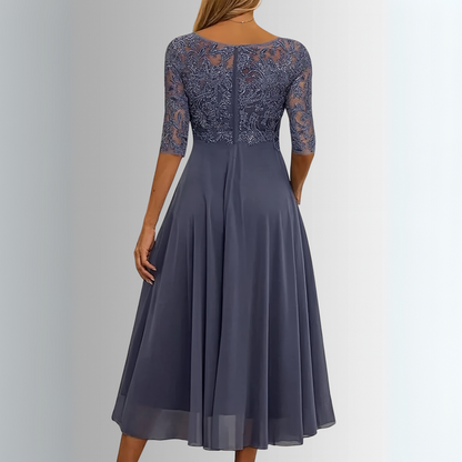 Raffinato Rhonda | Abito Cerimonia Donna in Pizzo Elegante 5