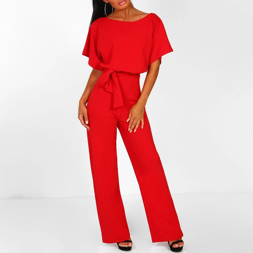 SASCHA | Elegante tuta con cintura da donna 8