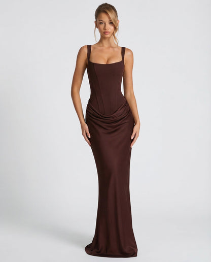 Sculpted Elegance | Abito Lungo Cerimonia Donna Elegante 2