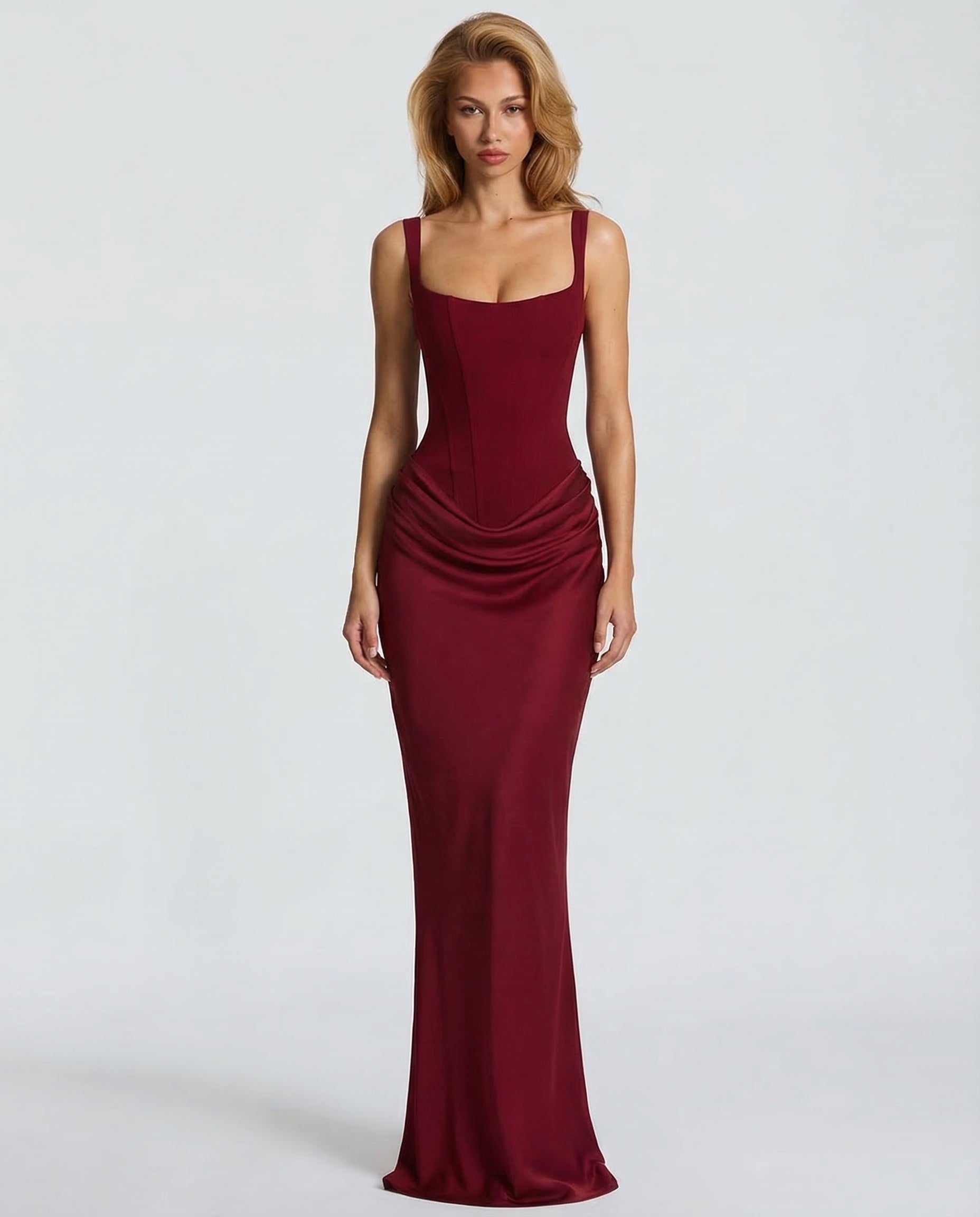Sculpted Elegance | Abito Lungo Cerimonia Donna Elegante 3