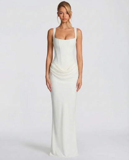 Sculpted Elegance | Abito Lungo Cerimonia Donna Elegante 4