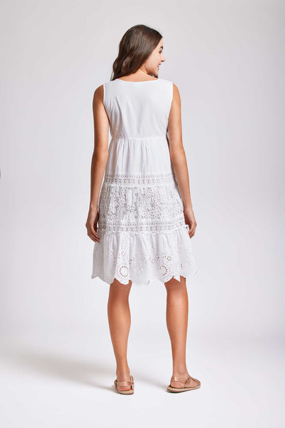Soleil | Abito Elegante in Pizzo Sangallo per Cerimonia Donna 2
