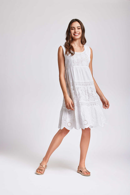Soleil | Abito Elegante in Pizzo Sangallo per Cerimonia Donna 3