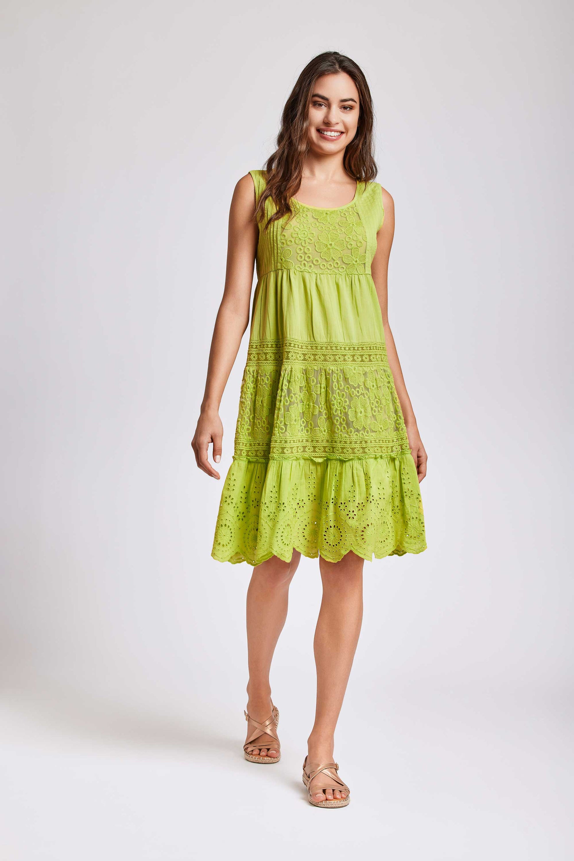Soleil | Abito Elegante in Pizzo Sangallo per Cerimonia Donna 5