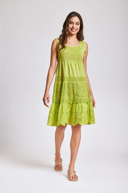 Soleil | Abito Elegante in Pizzo Sangallo per Cerimonia Donna 5